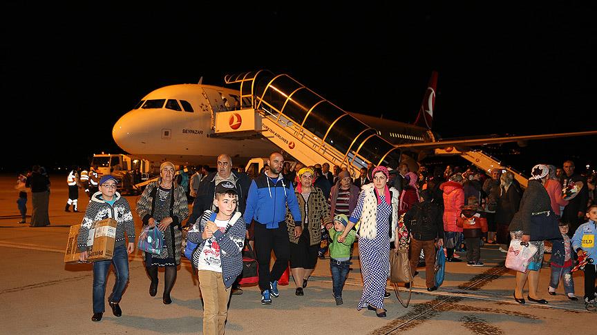Üçüncü kafilesi Türkiye de