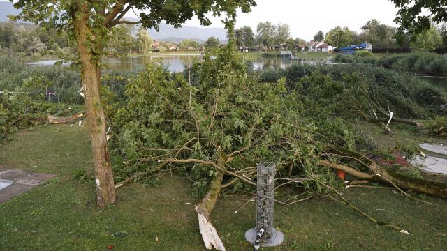 Avusturya da şiddetli fırtına: 2 çocuk hayatını kaybetti
