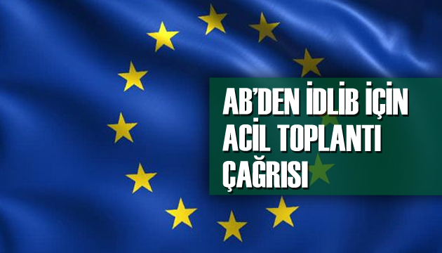 AB den İdlib için acil toplantı çağrısı