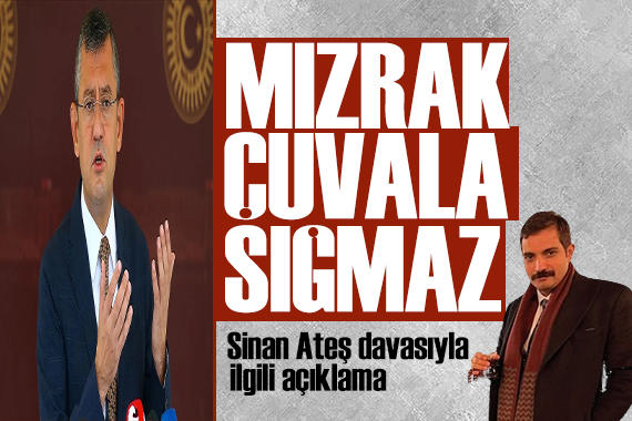 Özgür Özel den Sinan Ateş davasına ilişkin açıklama: Kim mani oluyorsa tarihe gömülecek