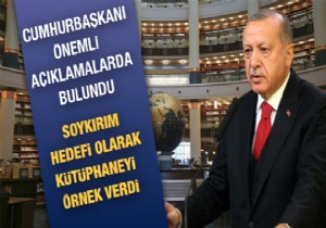 Cumhurbaşkanı Erdoğan'dan önemli açıklamalar