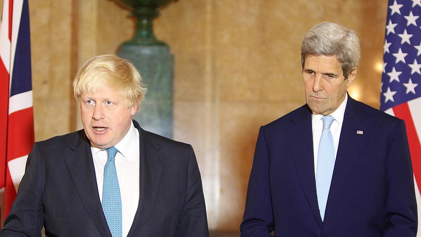 Kerry ve Johnson dan  Suriye  açıklaması