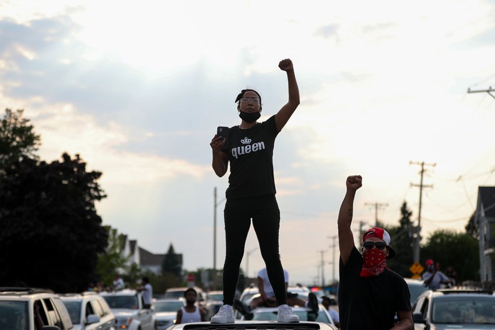 ABD de polise karşı protesto sürüyor