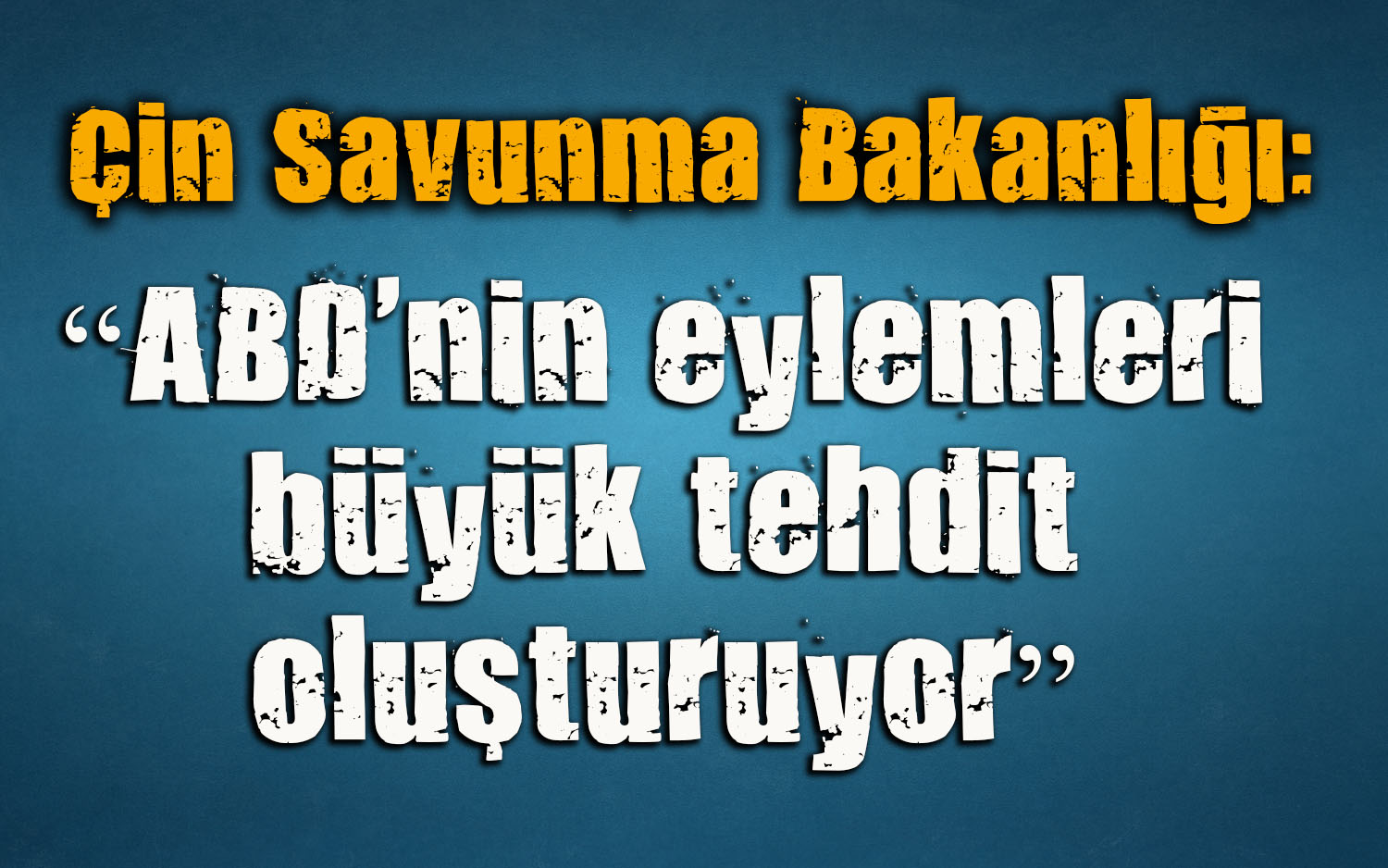 Dev dünya ülkeleri karşı karşıya!