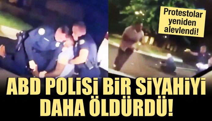 ABD’de polis bir siyahiyi daha öldürdü!