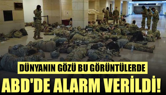 ABD de alarm verildi! Dünyanın gözü bu görüntülerde