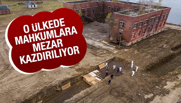 ABD'de mahkumlara mezar kazdırıyorlar