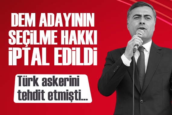 DEM li Abdullah Zeydan ın seçilme hakkı alındı!