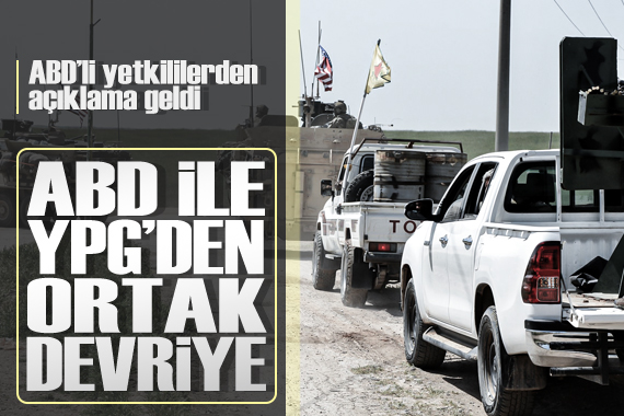 Suriye nin kuzeyinde ABD ile YPG den ortak devriye