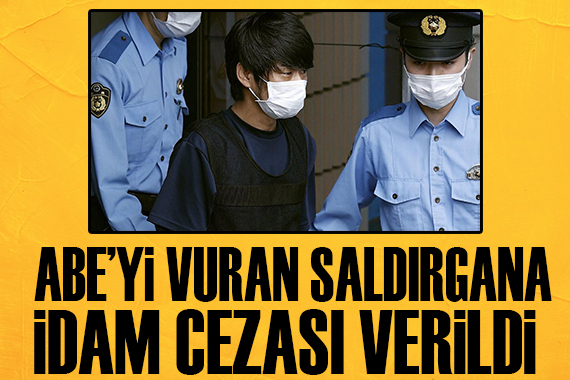 Abe yi vuran saldırgana idam cezası verildi!