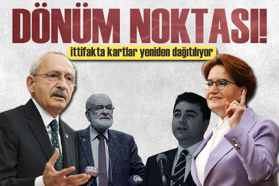 Kılıçdaroğlu ndan ittifak açıklaması: Siyasi tarihinde dönüm noktasıdır!
