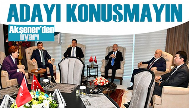 Akşener'den kurmaylarına uyarı: 2023 seçimleri son çıkış!