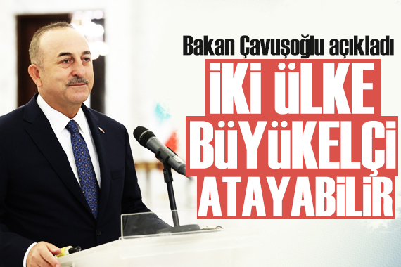 Çavuşoğlu açıkladı: İki liderin evet demesine bağlı!