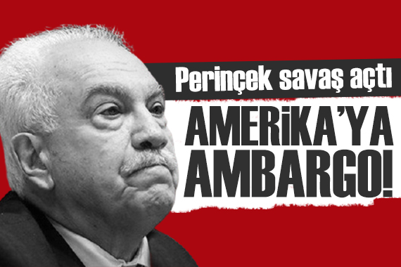 Perinçek ten Amerika ya ambargo!