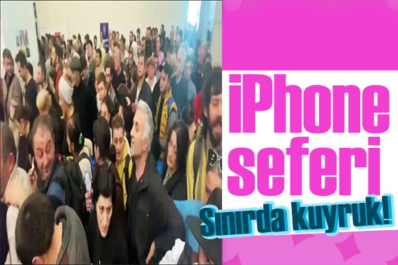Türkiye den Gürcistan a akın ettiler: Türkler iPhone yolunda!