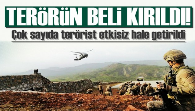 Terörün beli kırıldı: 455 PKK'lı öldürüldü! İşte Pençe raporu