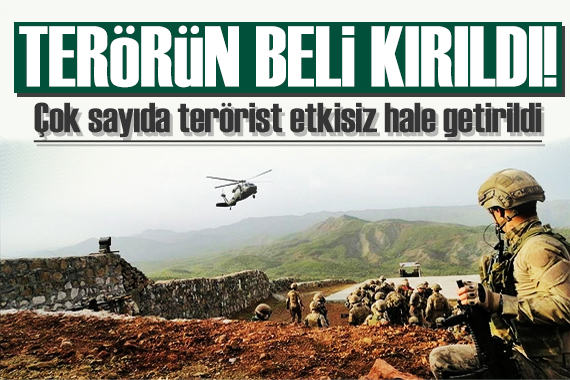 Terörün beli kırıldı: 455 PKK lı öldürüldü! İşte Pençe raporu