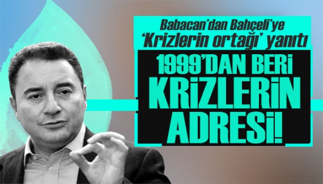 Babacan'dan iktidar yorumu: Ülkeyi felakete götürüyor!