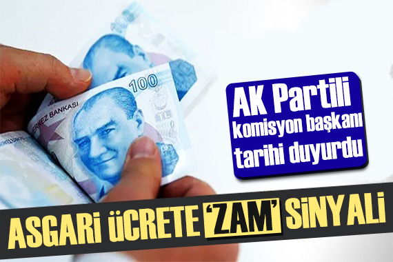 AK Parti den asgari ücrete zam sinyali! Asgari ücrete zam gelir mi?