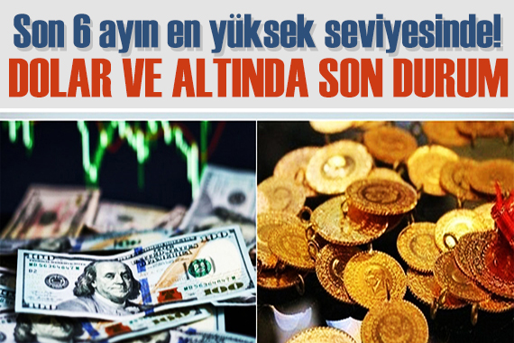 Dolar yönünü yukarı çevirdi! 24 Mayıs 2022 dolar ve altın ne kadar?