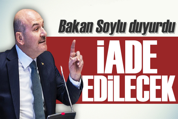 Bakan Soylu duyurdu: Fatih Özer iade edilecek