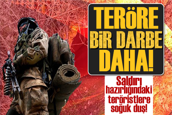 PKK ya bir darbe daha: 9 terörist etkisiz!