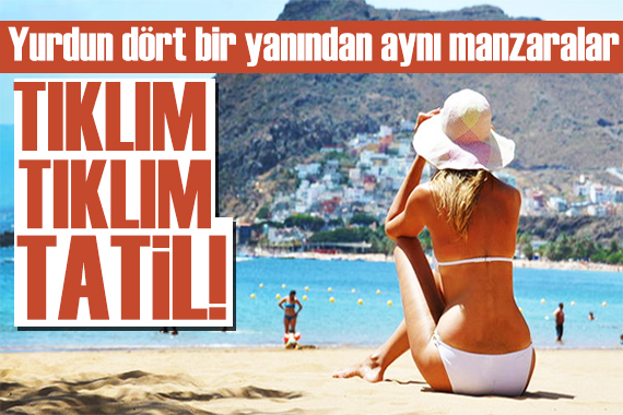 Tatil bölgelerinde bayram yoğunluğu! Büyükşehirler boşaldı