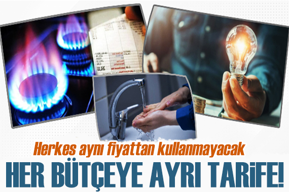 Doğal gazda her bütçeye ayrı tarife geliyor