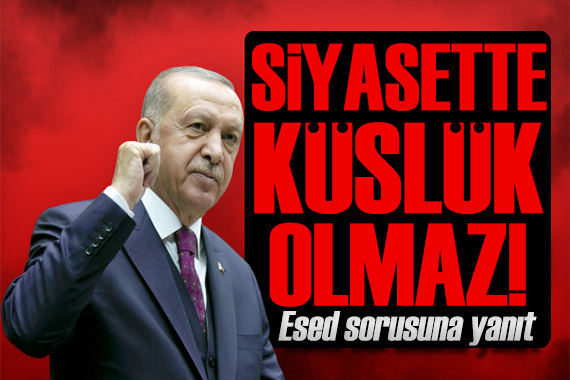 Erdoğan dan Esed sorusuna yanıt: Adımlarımızı atarız