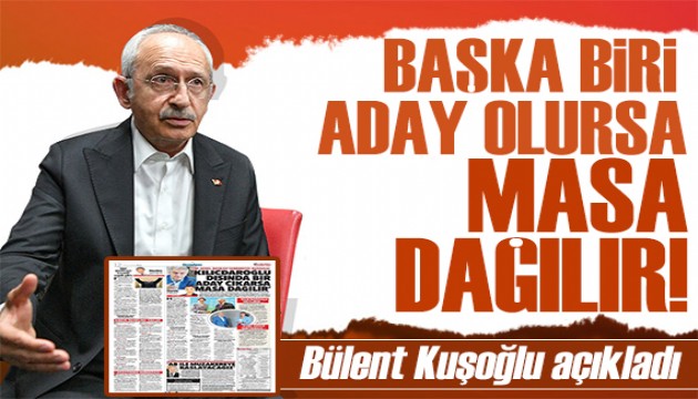 CHP'li Bülent Kuşoğlu, Hande Fırat'a açıkladı: Kılıçdaroğlu'nun adaylığı kesin!