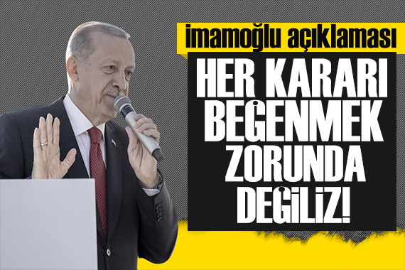 Erdoğan dan Mardin de  İmamoğlu  mesajı: Biten yargı süreci yok