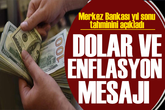 Merkez Bankası açıkladı: Dolar ve enflasyon mesajı
