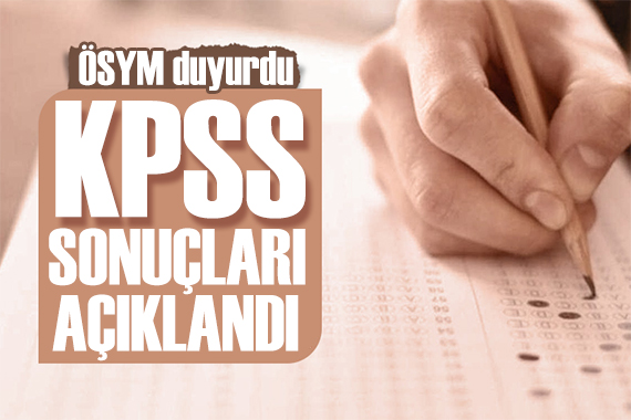 2022 KPSS sonuçları açıklandı! İşte KPSS sonuç ekranı