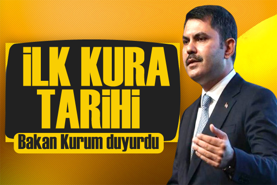 Bakan Kurum dan sosyal konut mesajı: Tarih belli oldu