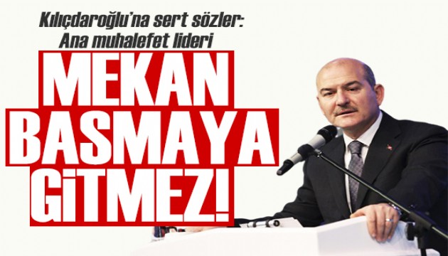 Bakan Soylu'dan Kılıçdaroğlu'na 'TÜİK' tepkisi