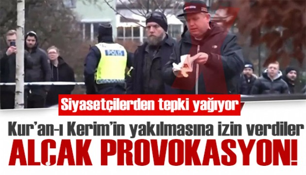 Kur'an-ı Kerim'e alçak provokasyon! Siyasilerden tepki yağdı