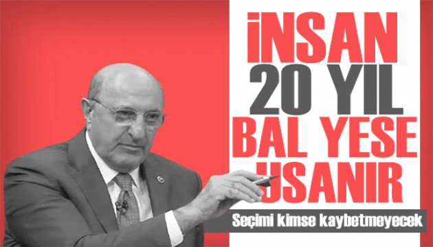 İlhan Kesici 'kimse kaybetmeyecek' diyerek açıkladı: İnsan 20 yıl bal yese, usanır!