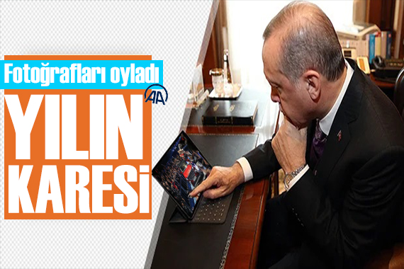 Erdoğan Anadolu Ajansı nın fotoğraflarını oyladı: Yılın karesi!