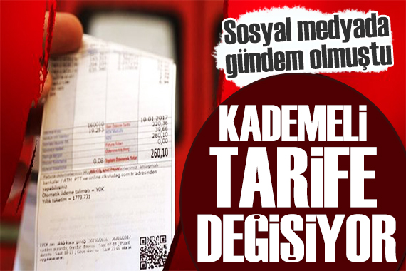 Bakan Dönmez den  fatura  açıklaması: Değişikliğe gidebiliriz