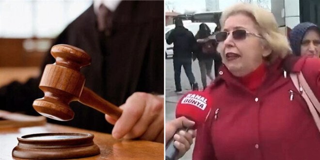 Erdoğan a beddua eden kadına hapis!
