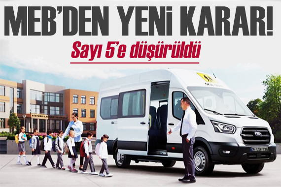 MEB den yeni karar: Öğrenci sayısı 5 e düşürüldü