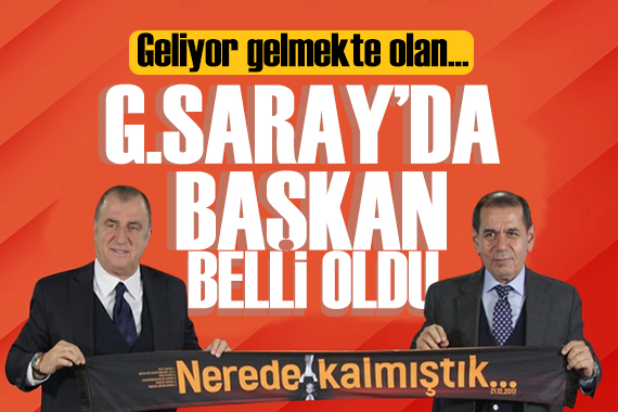 Galatasaray da oy sayımı bitti! Başkan Dursun Özbek oldu