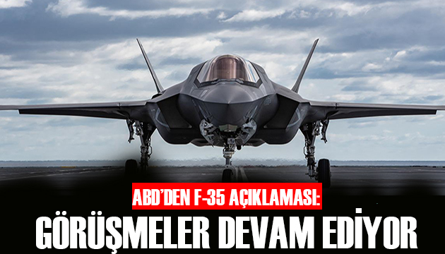 ABD den F-35 açıklaması