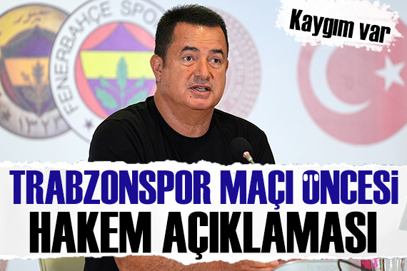Acun Ilıcalı dan hakem açıklaması: Kaygım var