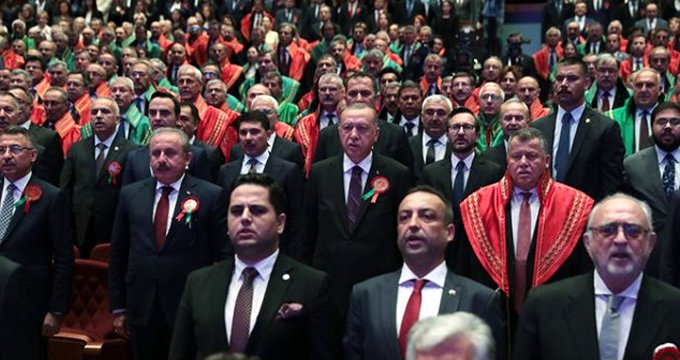 Erdoğan dan  devletin başı  vurgusu