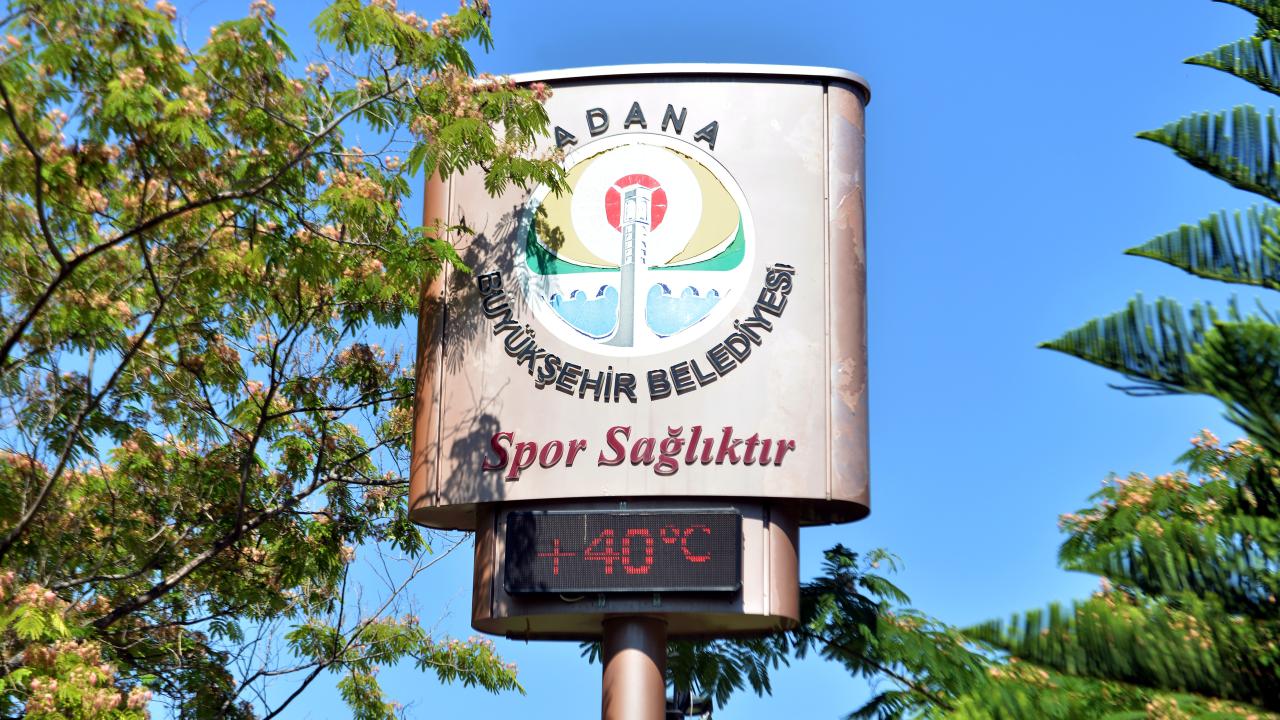 Adana da termometreler 40 dereceyi aştı