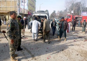 Afganistan da Polise Bombalı Saldırı!
