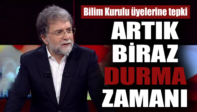 Ahmet Hakan dan Bilim Kurulu üyelerine tepki