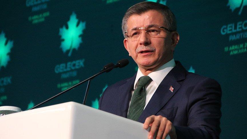 Bülent Arınç a bir tepkide GP Lideri Ahmet Davutoğlu ndan