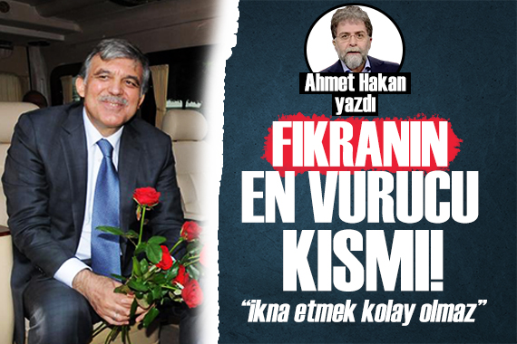 Ahmet Hakan: Hahahaha! Bir kez daha hahahhahahah!